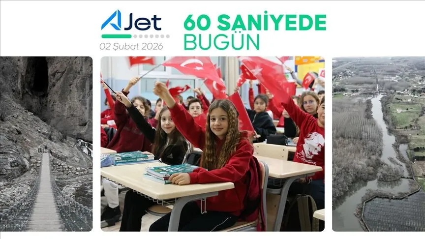 60 saniyede bugün (02 Şubat 2026)