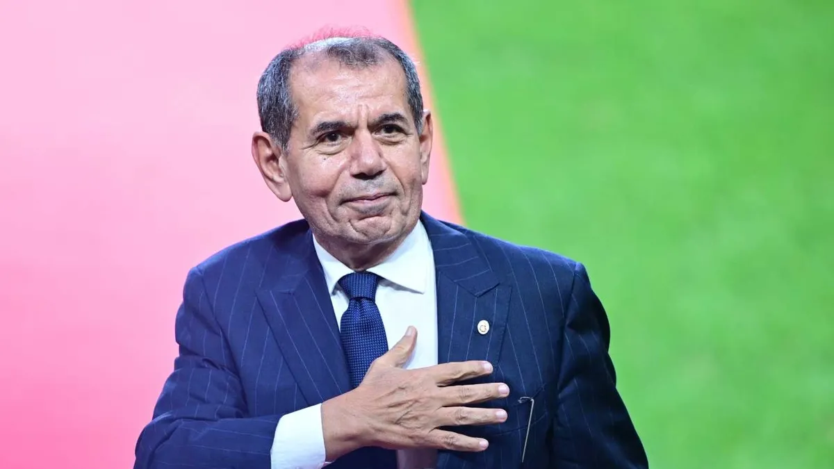 Galatasaray'a dev piyango! Dursun Özbek'in keyfi yerine geldi