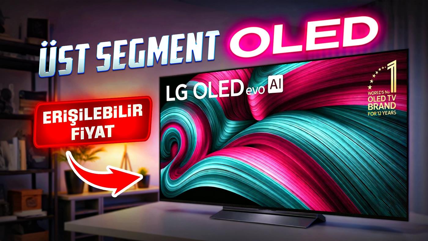 Üst Segment Oled Erişilebilir Fiyat | LG C5 OLED TV İnceleme (OLED55C54LA)