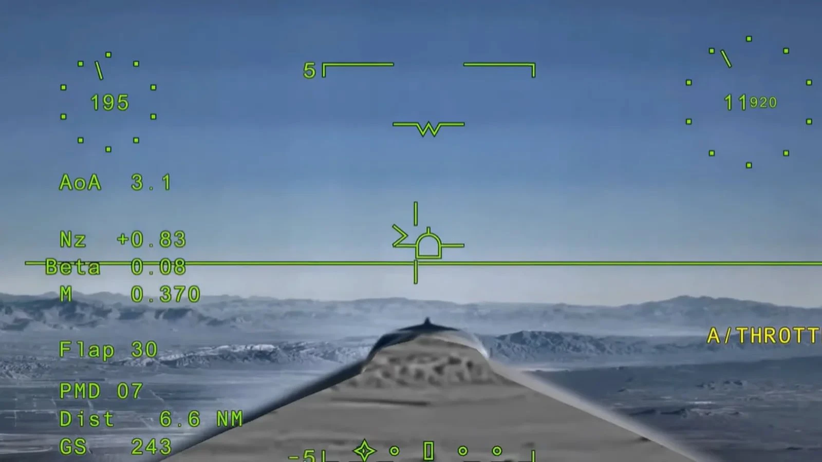 NASA, X-59 uçağının kokpitinden ilk uçuş videosunu yayınladı