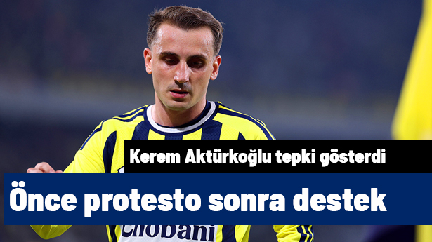 Fenerbahçeli Taraftarlardan Kerem Aktürkoğlu'na Protesto