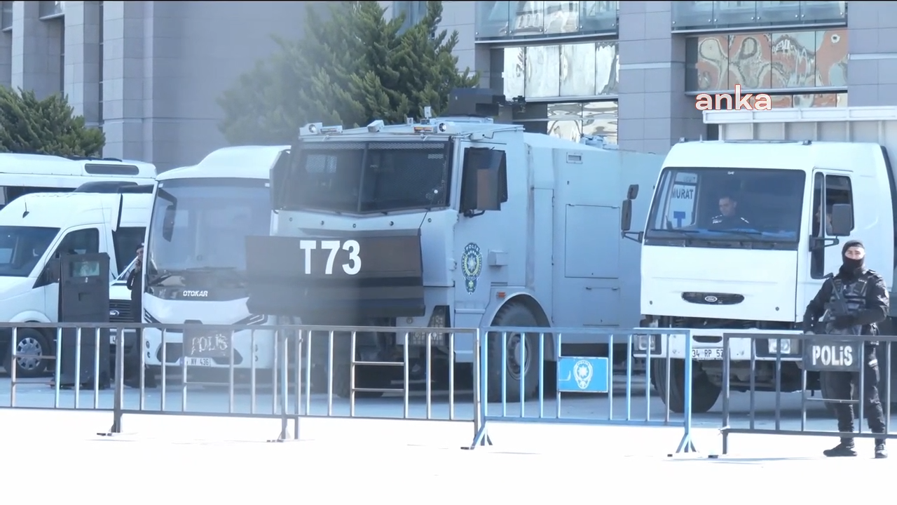 İmamoğlu'nun ifade vereceği Çağlayan Adliyesi'nde olağanüstü önlemler şimdiden başladı