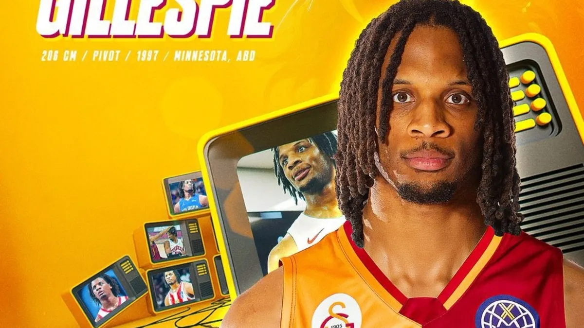 Galatasaray MCT Technic Basketbol Takımı Freddie Gillespie'yi kadrosuna kattı