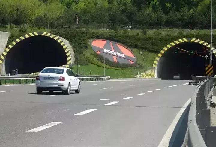 Bayram tatilinde Bolu Dağı Tüneli'nden 331 bin 321 araç geçti