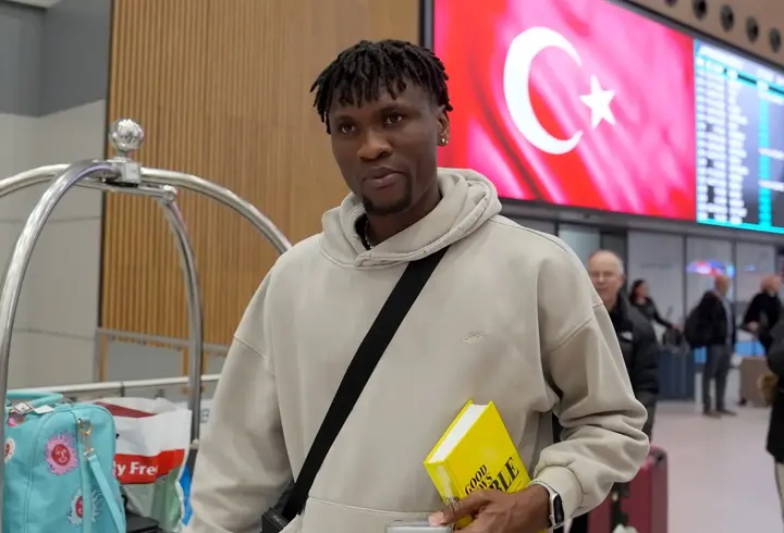 Trabzonspor'un yeni transferi Türkiye'ye geldi