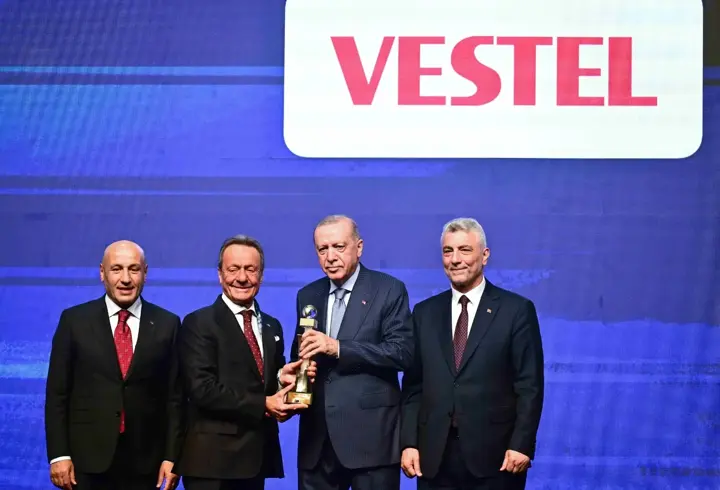 Vestel, elektrik-elektronik sektöründe 27. kez ihracat şampiyonu oldu