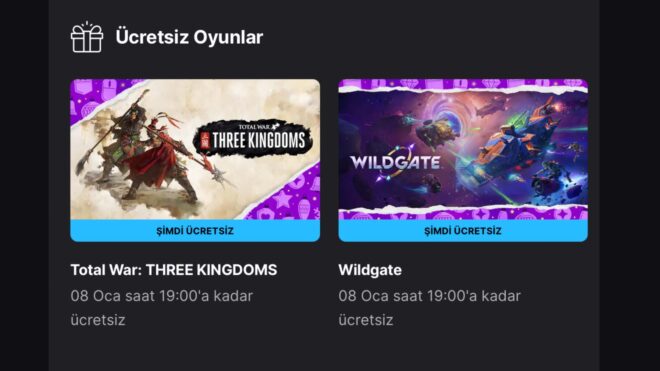 Epic Games Store iki yeni oyun hediye etti [2 Ocak 2026]