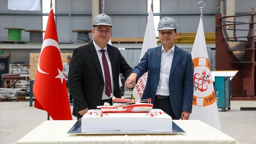 ARES Tersanesi, ilk ARES 18 SAR botunun kaynak törenini gerçekleştirdi