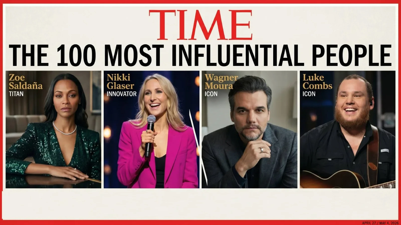 2026'nın 100 etkili insanı... TIME'ın listesi yayınlandı: İçlerinde tek Türk var