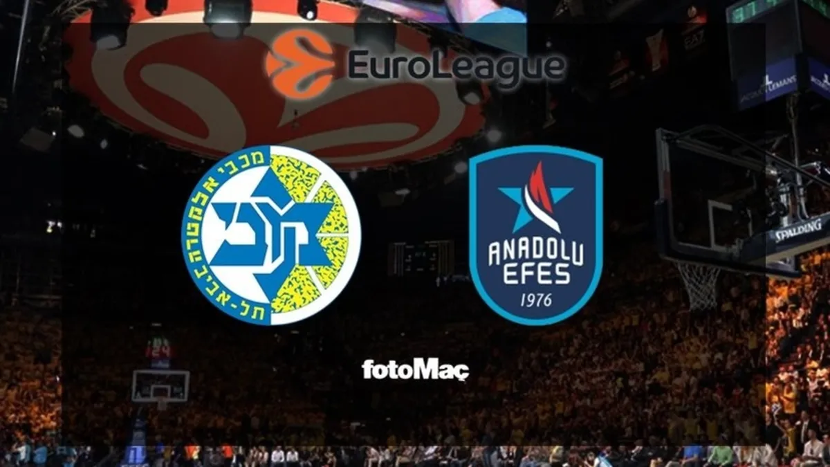 Maccabi Rapyd-Anadolu Efes maçı | CANLI İZLE (Euroleague)