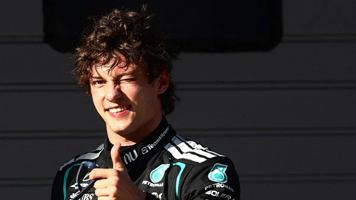 Formula 1 Çin Grand Prix'inde zafer Andrea Kimi Antonelli'nin oldu!