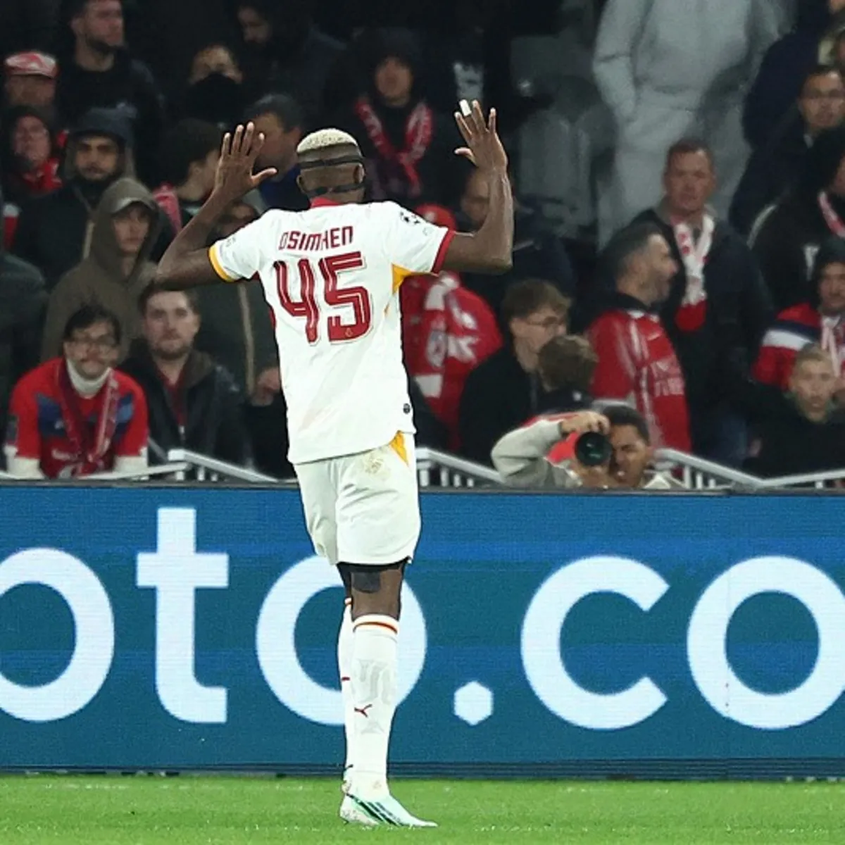 Victor Osimhen, Lille'e Attığı Gole Sevinmedi!