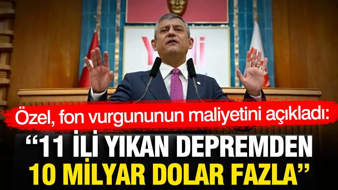 Özgür Özel'den 81 İlde İmamoğlu Seferberliği: İddianame Çürüdü, Herkese Anlatacağız