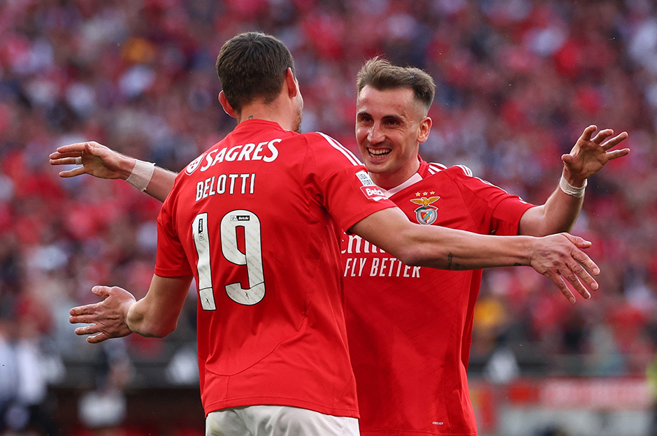 Kerem'den 2 gol katkısı: Benfica'dan yarım düzine gol