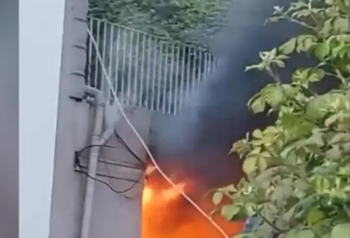 Sarıyer'de garaj kundaklandı: Saldırgan yakalandı