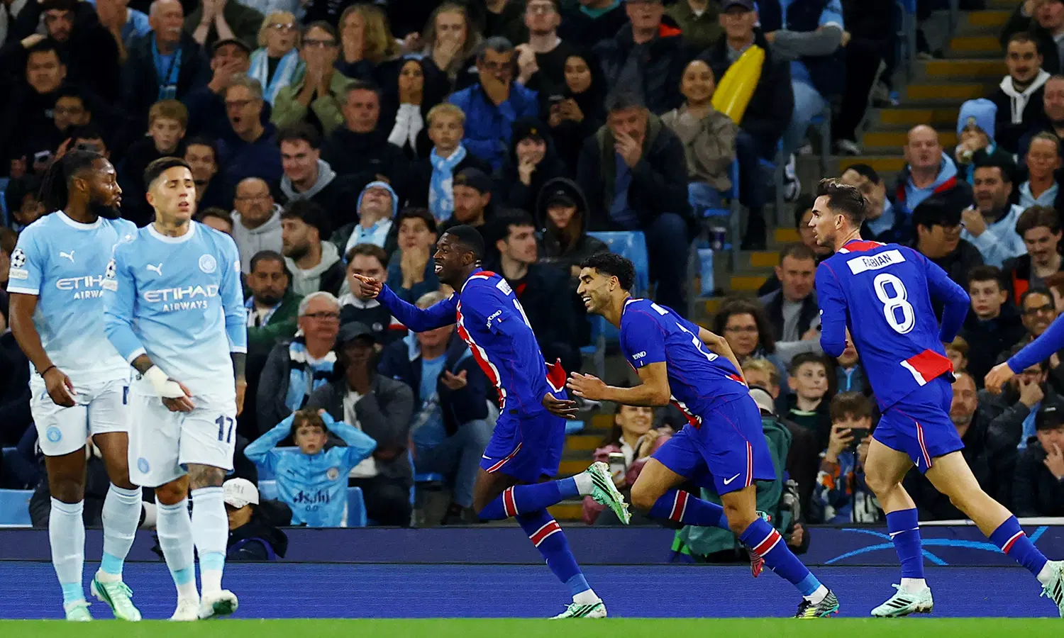 PSG, Manchester City'ye sahayı dar etti