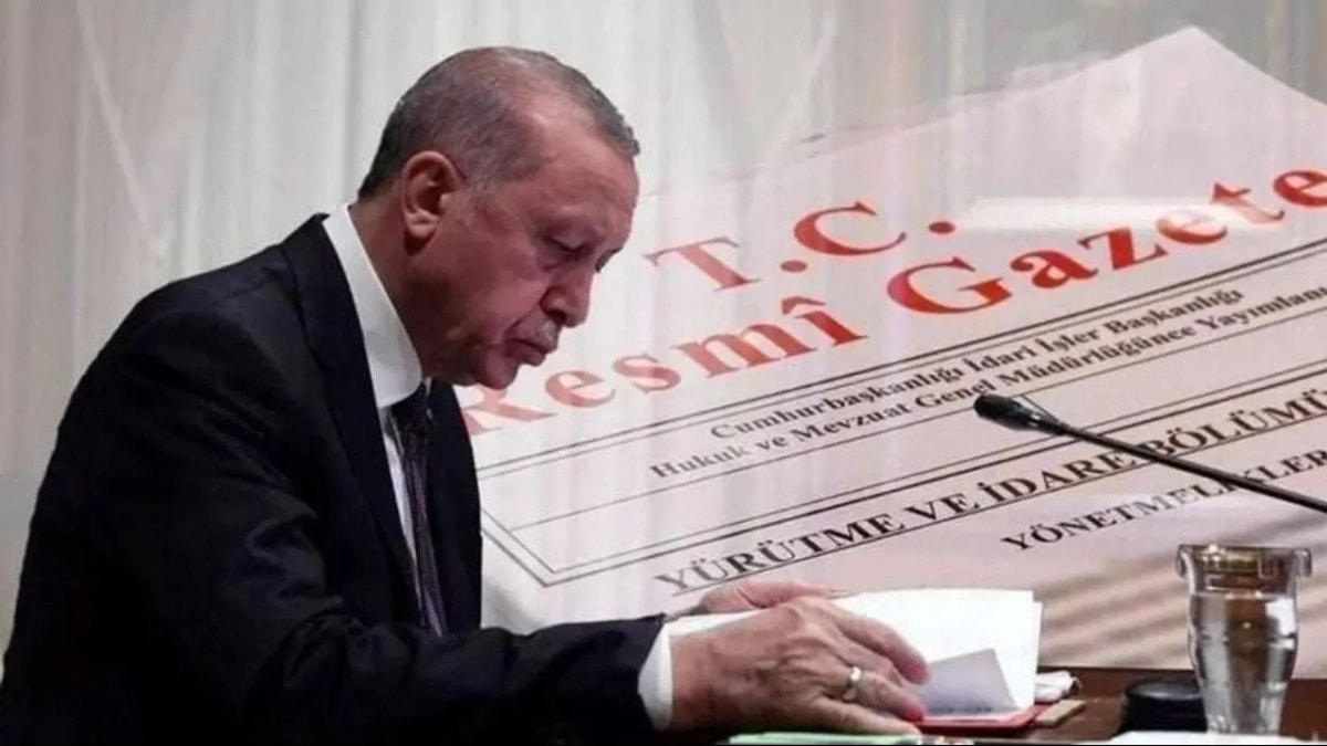 Cumhurbaşkanı Erdoğan imzaladı: Çok sayıda görevden alma ve atama kararı...