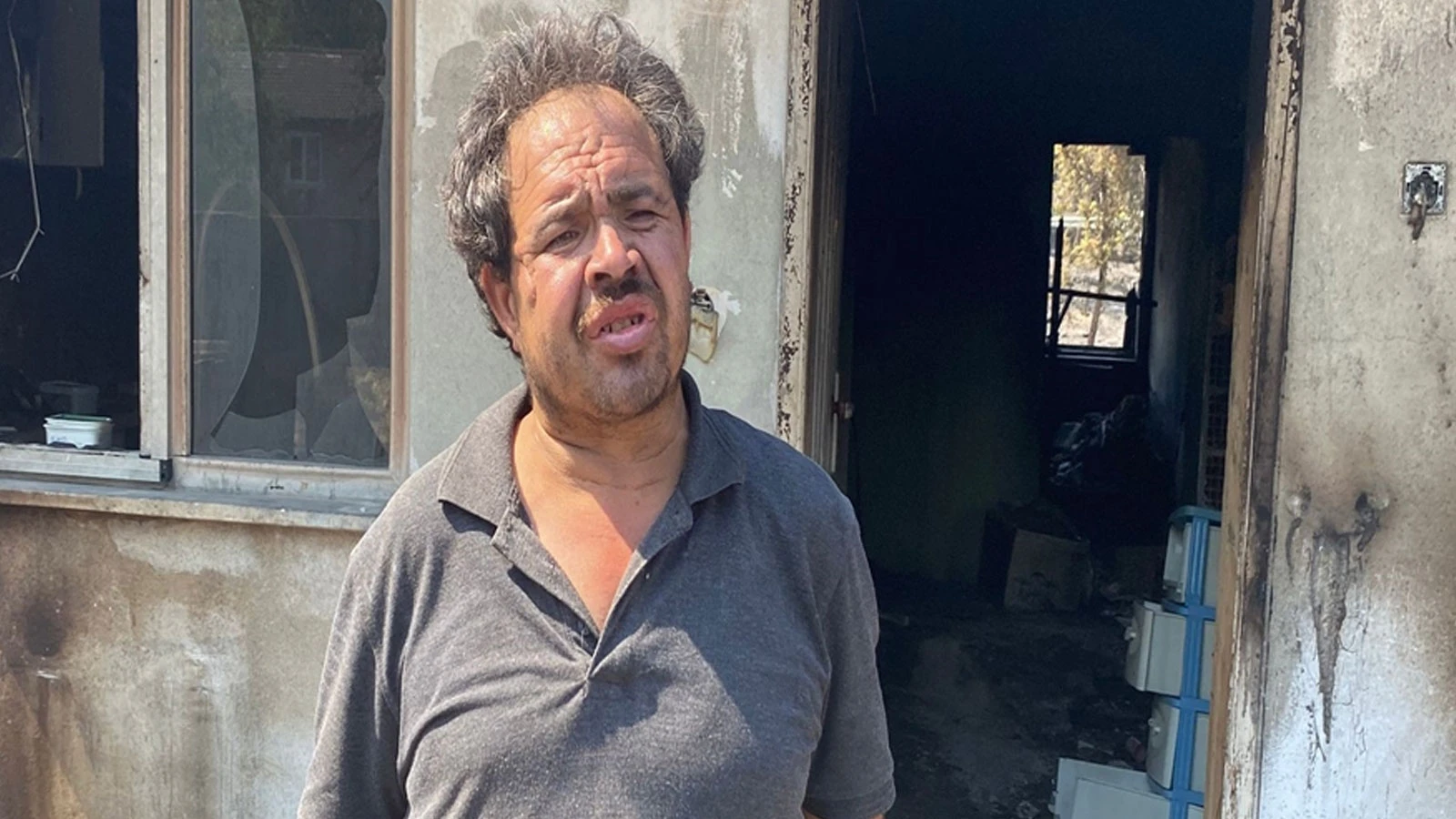 Karabük'teki orman yangınında evleri zarar görenler konteynerlere yerleşiyor