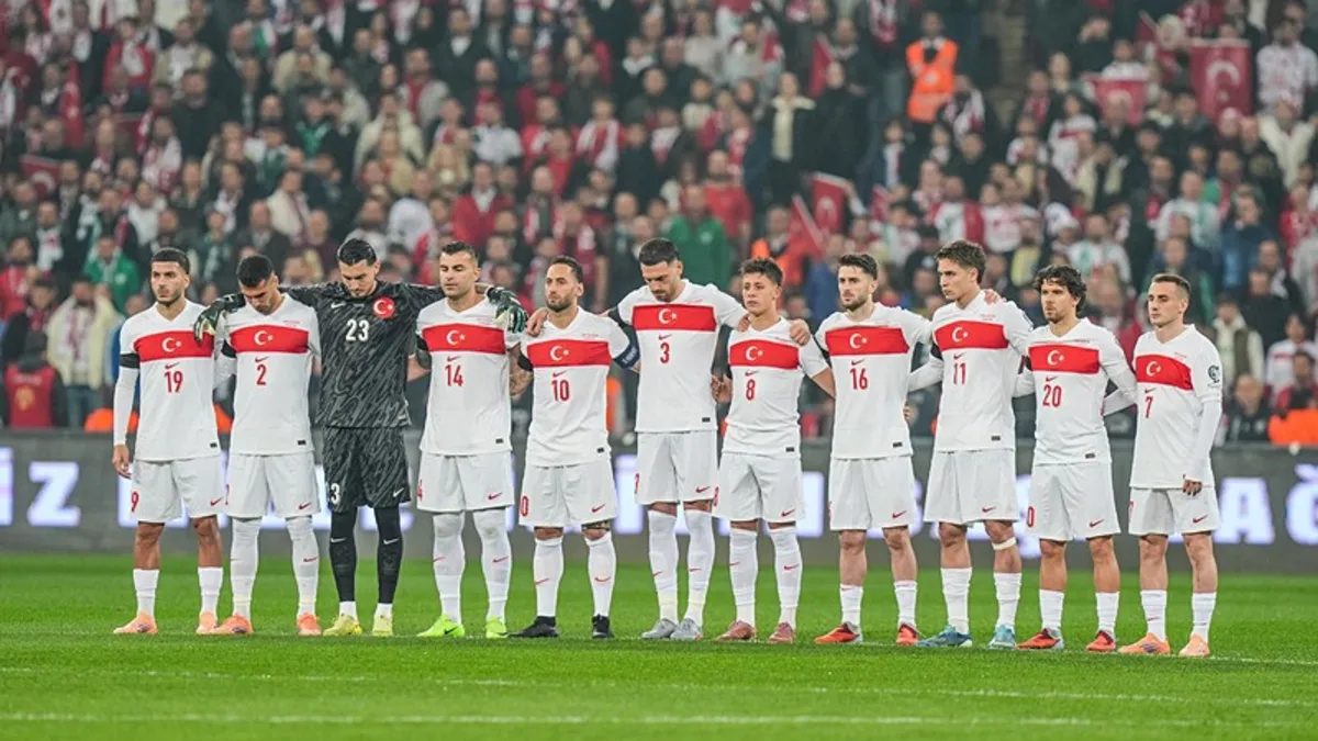 TFF açıkladı! A Milli Takım'da 5 futbolcu İspanya maçında yok