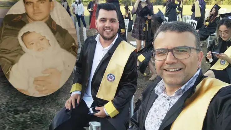 Gelenek Bu Kez Tersine Döndü: Astsubay Baba Emekli Oldu, Oğlunun İzinden Gitti!