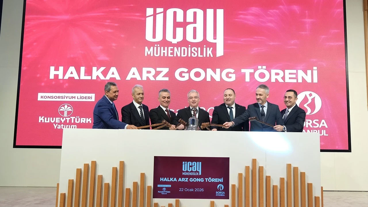 Borsa İstanbul’da gong Üçay Mühendislik için çaldı