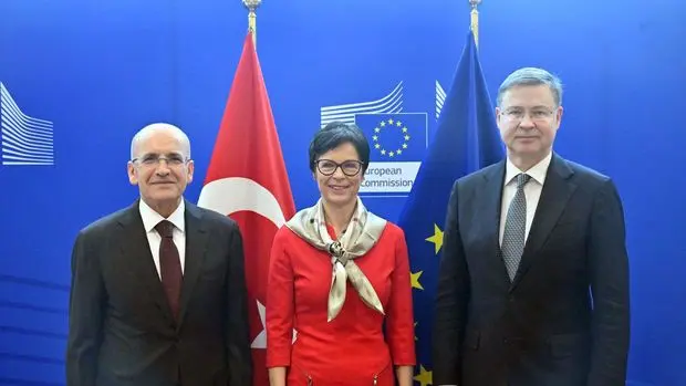 Şimşek: AB ile ekonomik ilişkilerin geliştirilmesine dair görüş birliği oluştu