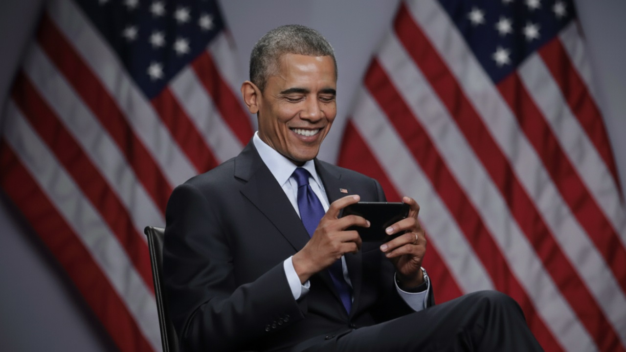 Barack Obama oynadığı telefon oyununu açıkladı