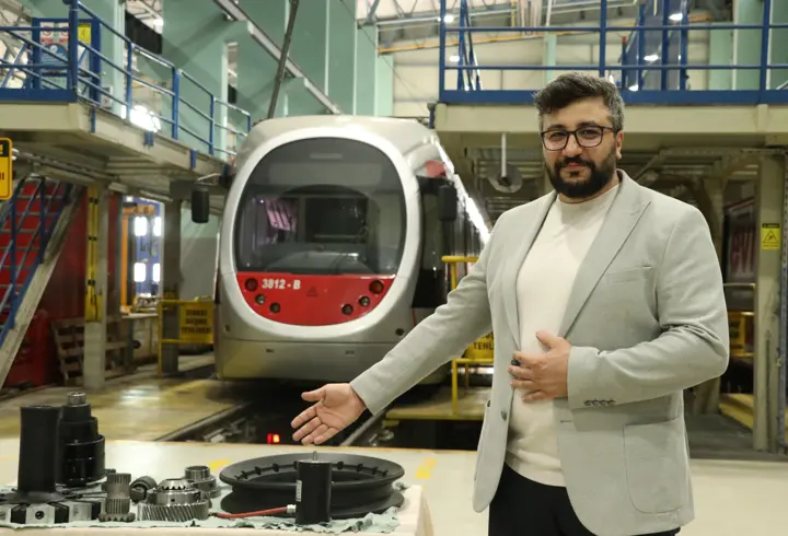 Yerli tramvay parçalarıyla ekonomiye 180 milyon TL katkı