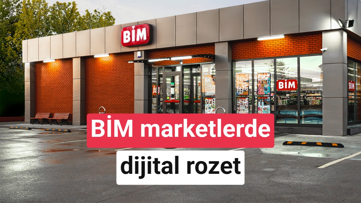 BİM marketler dijital yaka rozeti satıyor