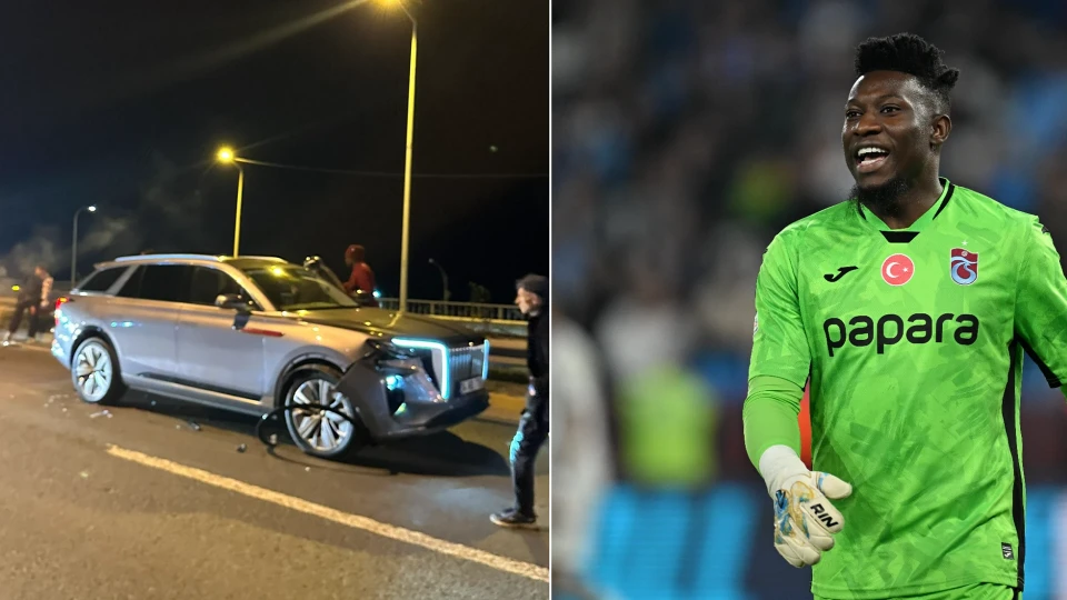 Andre Onana, Hearts Maçı Sonrası Trafik Kazası Geçirdi: Tecrübeli Kaleci Korkuttu