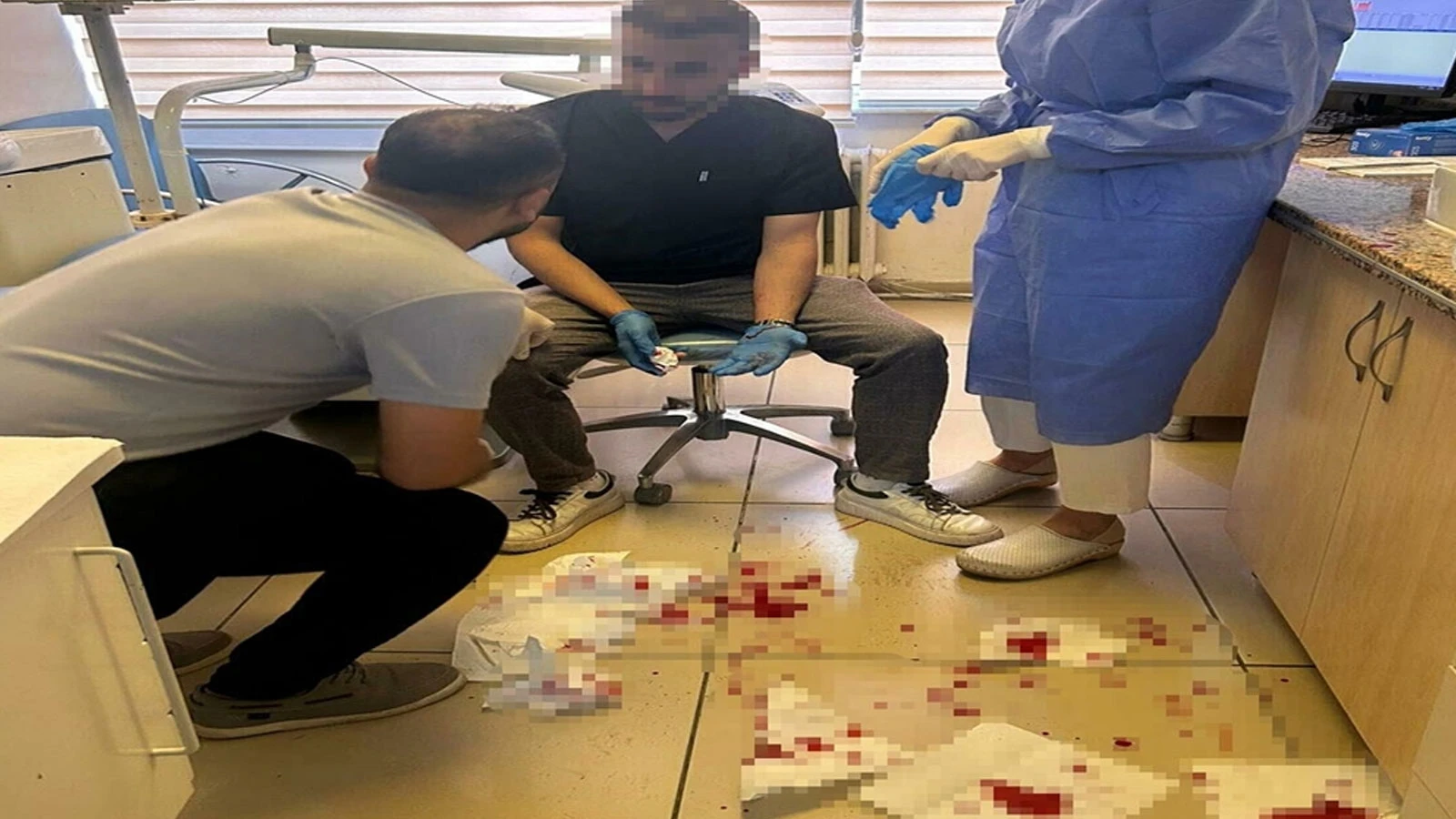 İzmir'de hasta, tartıştığı diş hekimine kafa attı