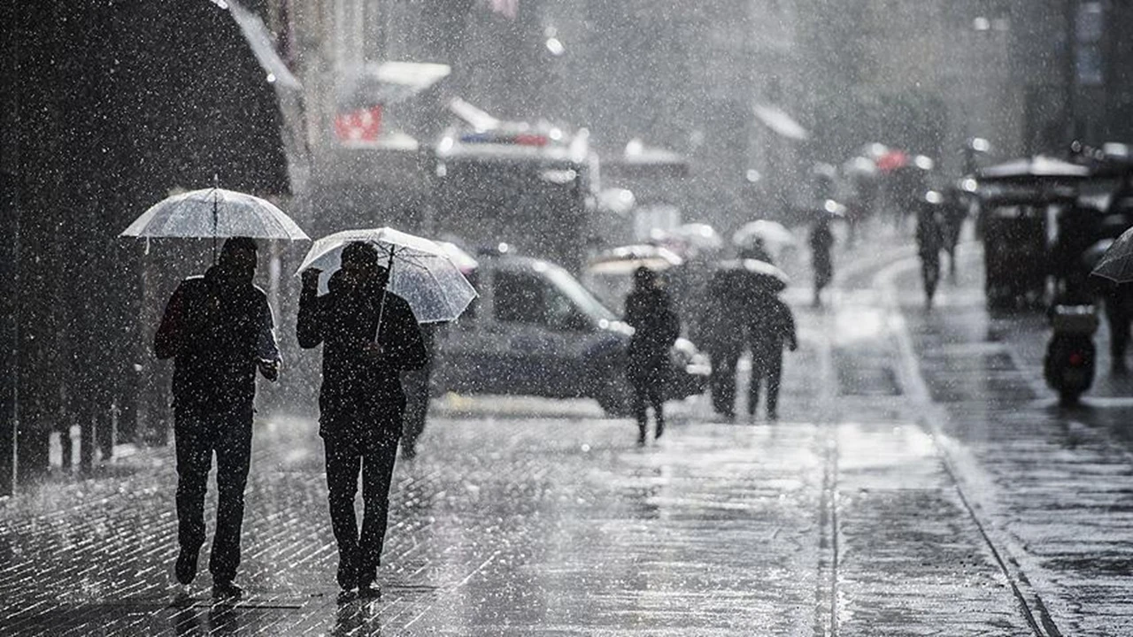 Meteorolojiden Akdeniz için kuvvetli sağanak uyarısı