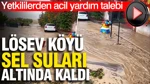 Ankara'da Lösev Köyü’nü Sel Bastı: Yetkililerden Acil Yardım Talebinde Bulundular