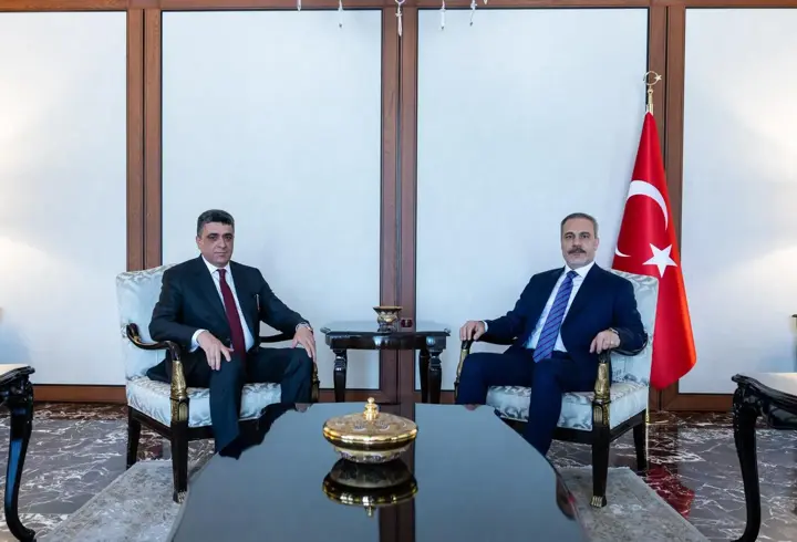 Bakan Fidan, Libya Sayıştay Başkanı Şakşak'ı kabul etti
