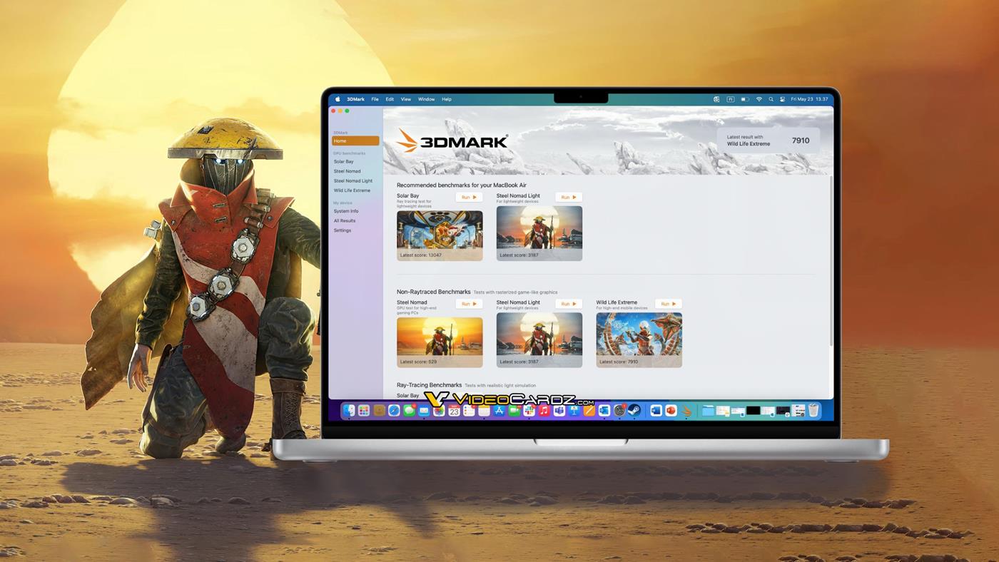 Benchmark uygulaması 3DMark, Apple silicon işlemcili Mac'ler için kullanıma sunuldu