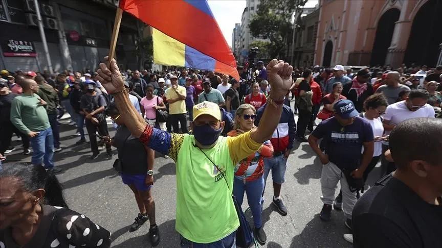 Venezuela halkı, Devlet Başkanı Maduro'nun serbest bırakılmasını talep ediyor