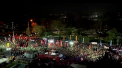 Saraçhane'de 'Millet İradesine Sahip Çıkıyor' mitingi başladı