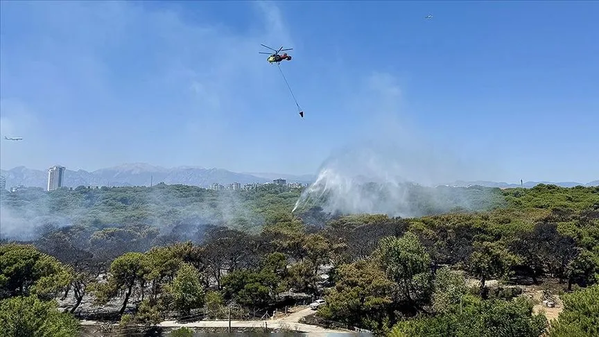 Antalya'da son bir haftada çıkan 37 orman yangınında 52 hektarlık alan zarar gördü