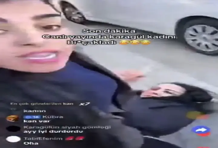 Canlı yayın yaparken tartıştığı kadını bıçaklayan hamile kadın tahliye oldu