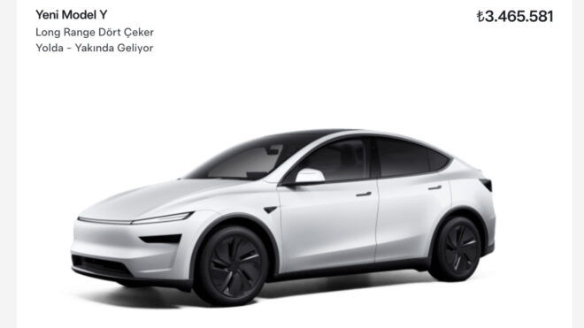 Yeni Tesla Model Y için ilk Türkiye fiyatları belli oldu