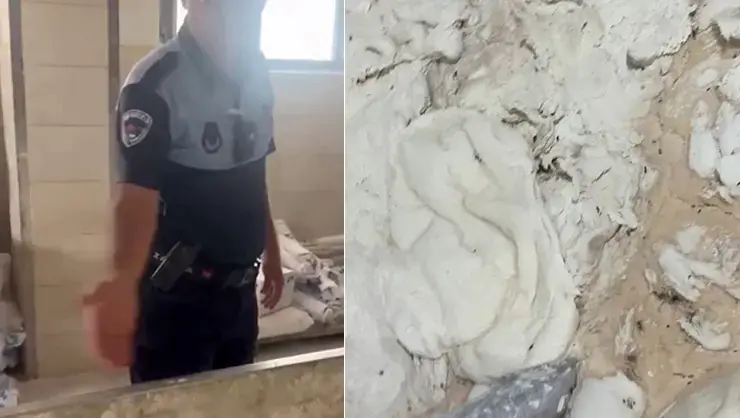 Hatay'da Skandal Fırın Görüntüleri! Zabıta Baskın Yaptı, Gördüklerine İnanamadı