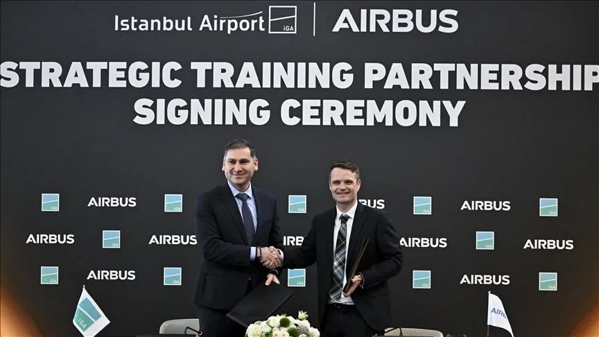 İstanbul Havalimanı ve Airbus, eğitim ortaklığı anlaşması imzaladı