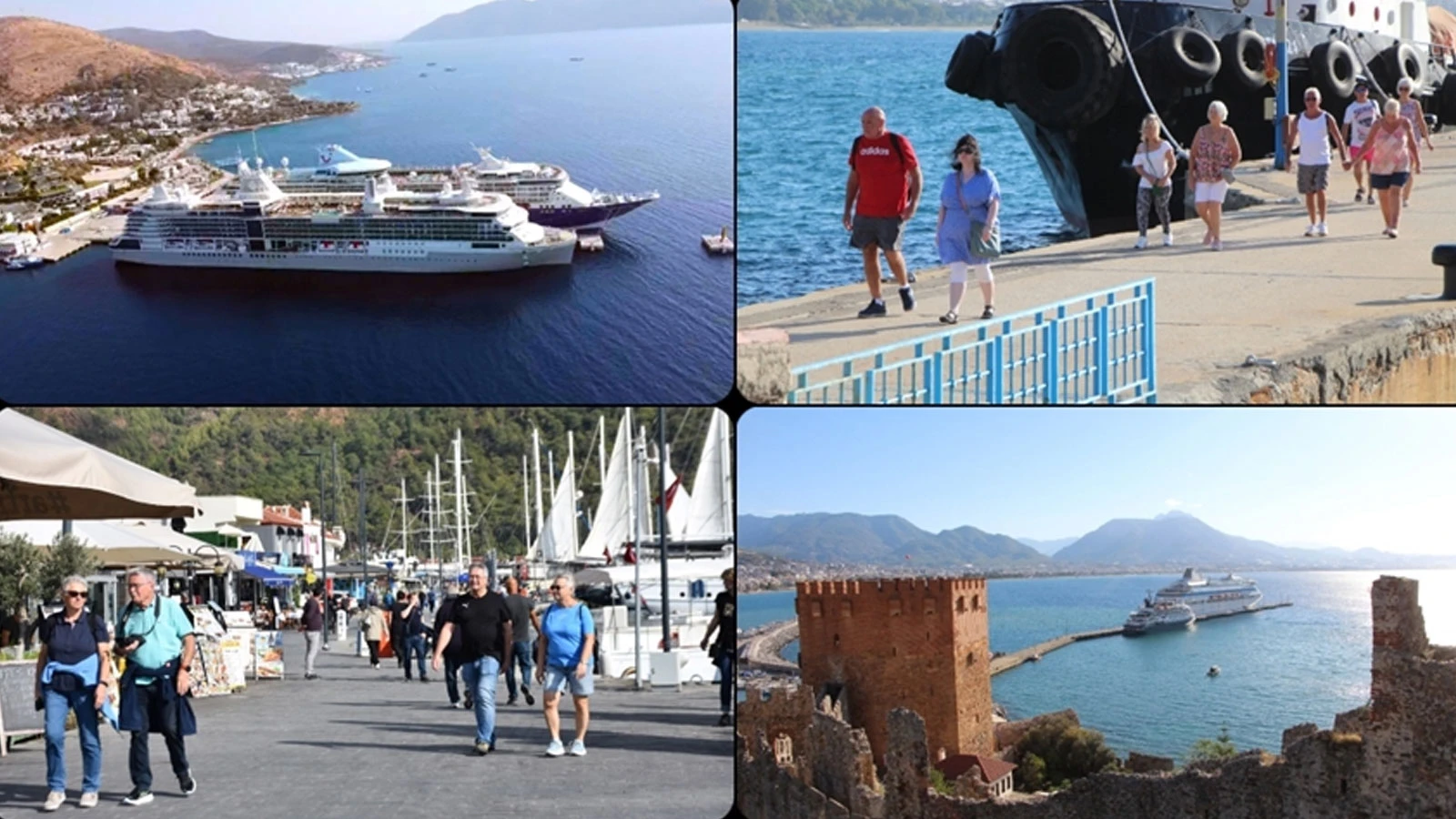 Kruvaziyer turist sayısının rekor kırması bekleniyor
