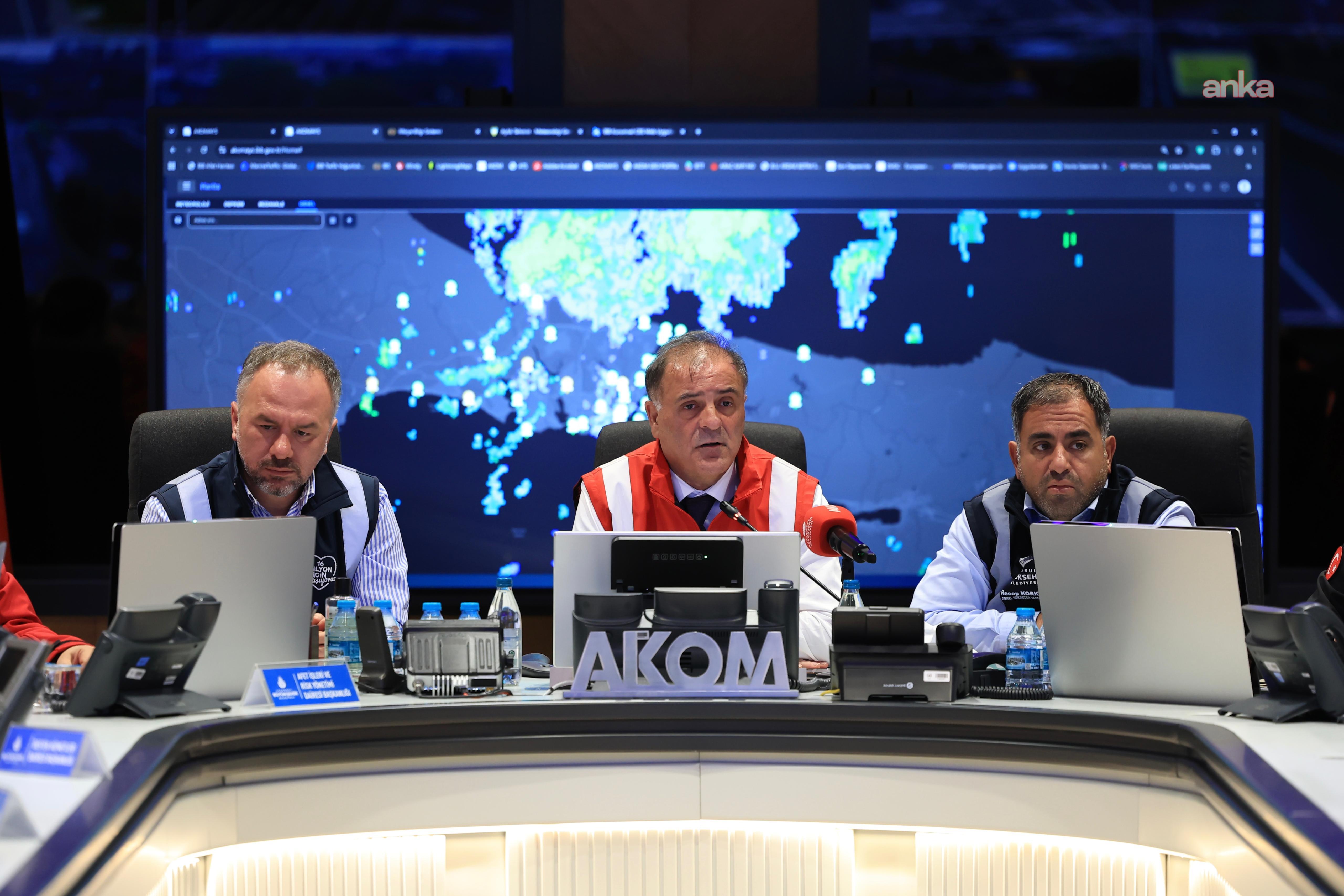 İBB Başkan Vekili Aslan’dan İstanbullulara Turuncu Alarm Uyarısı: Mecbur Kalmadıkça Dışarı Çıkmayın