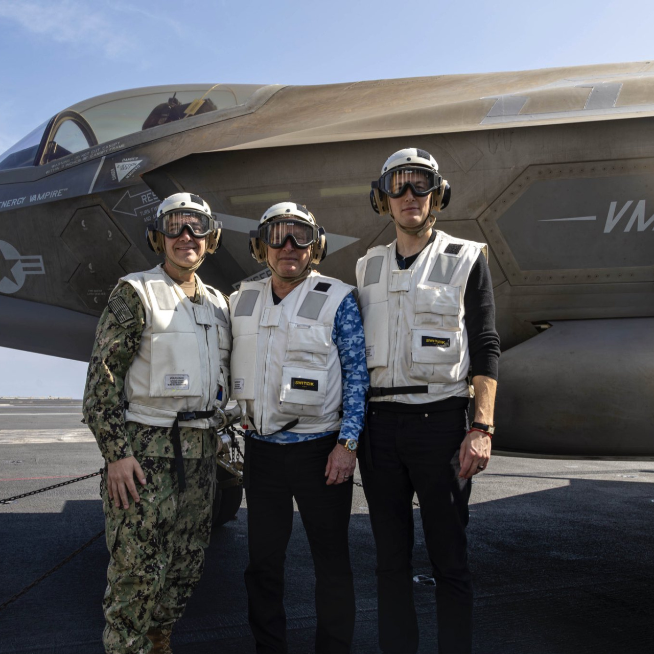 Witkoff ve Kushner'den USS Abraham Lincoln'e ziyaret