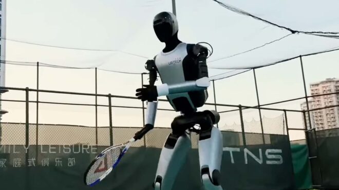 Ubtech, insansı robotu Walker S2’yi tenis oynarken gösterdi [Video]