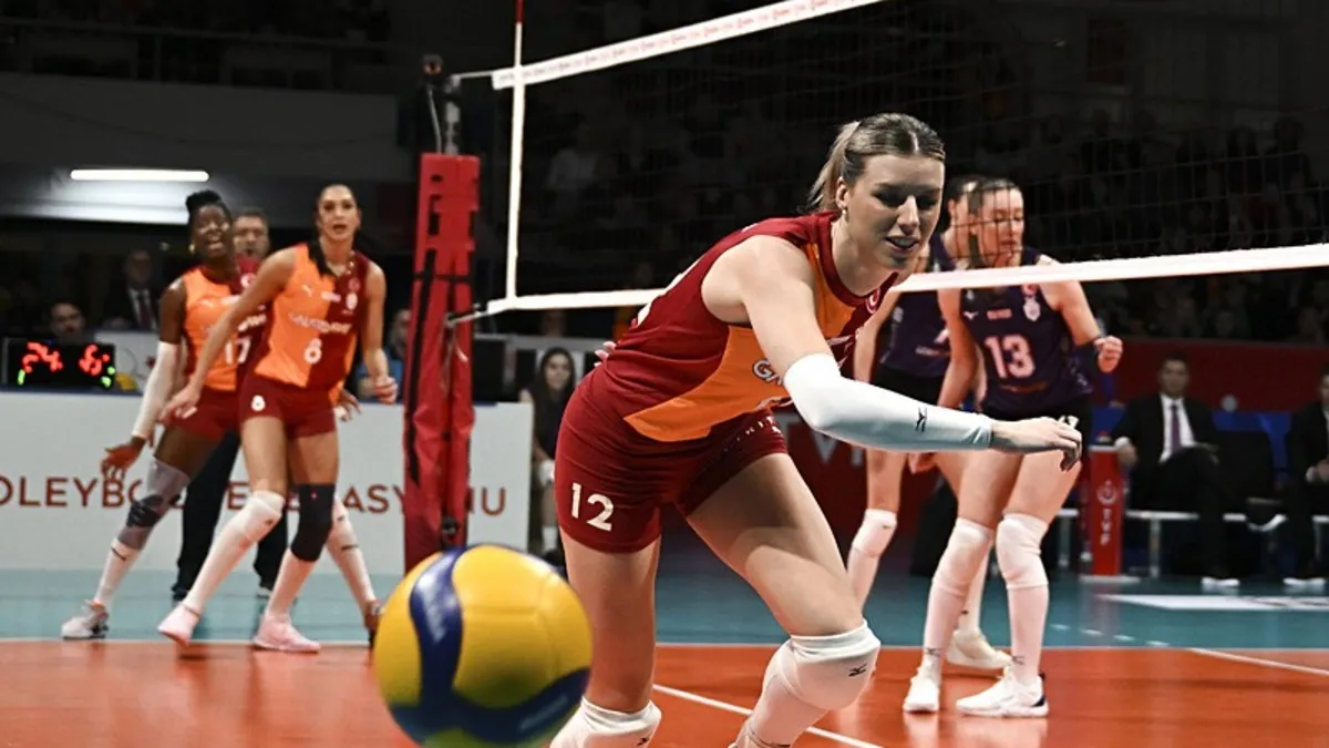 Zeren Spor evinde Galatasaray Daikin'i mağlup etti!
