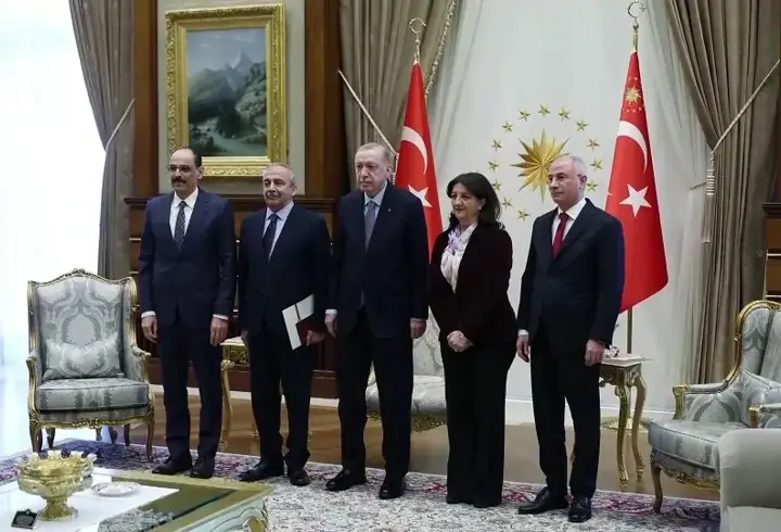 Cumhurbaşkanı Erdoğan yarın 15.00'te DEM Parti heyetini kabul edecek