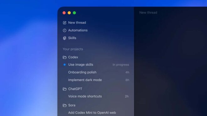 OpenAI, macOS için Codex uygulamasını yayınladı