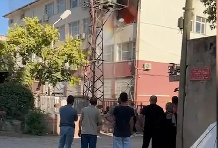 Şanlıurfa'daki Hilvan Hükümet Konağı’nda yangın